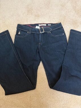 Miss sixty Women's Dark Blue Straight-Leg Jeans